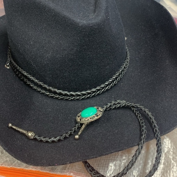 Free people Wyeth sawyer band felt hat black new with tags gorgeous!